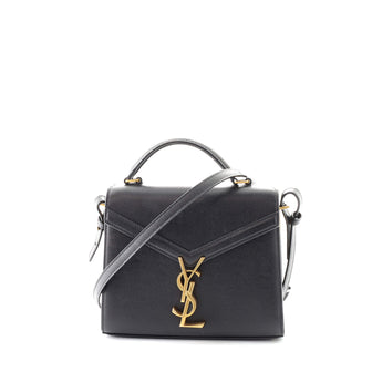 Saint Laurent Cassandra Top Handle Bag Leather Mini