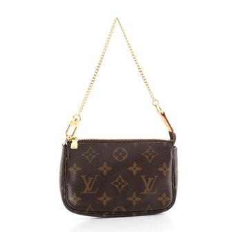 Louis Vuitton Pochette Accessoires Monogram Canvas Mini