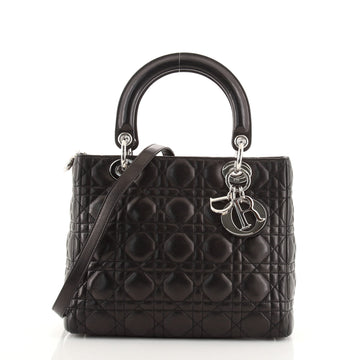 Christian Dior Lady Dior Bag Cannage Quilt Lambskin Medium