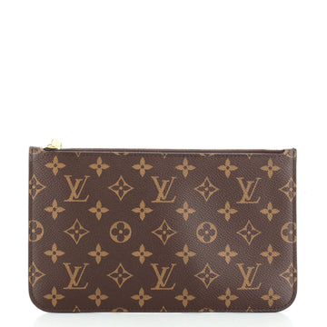 Louis Vuitton Neverfull Pochette Monogram Canvas Large