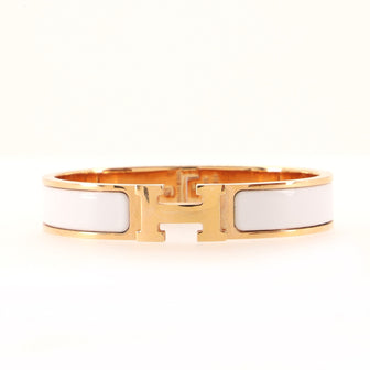Hermes Clic H Bracelet Enamel Narrow