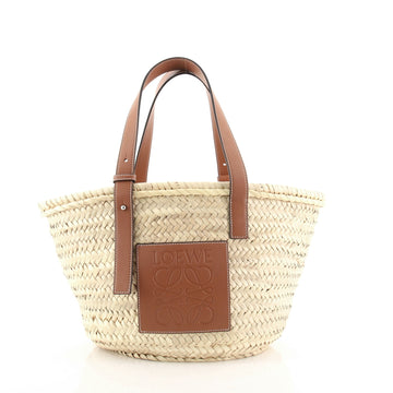 Loewe Basket Tote Raffia Medium