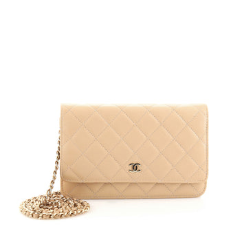 Chanel Wallet on Chain Quilted Caviar