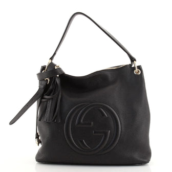 Gucci Soho Convertible Hobo Leather Large