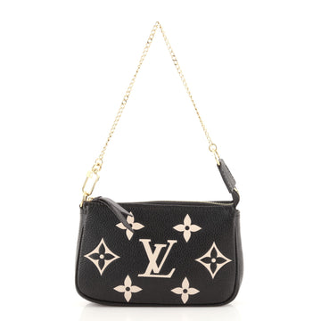 Louis Vuitton Pochette Accessoires Bicolor Monogram Empreinte Giant Mini