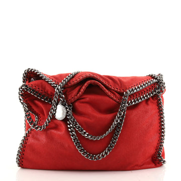 Stella McCartney Falabella Fold Over Bag Shaggy Deer