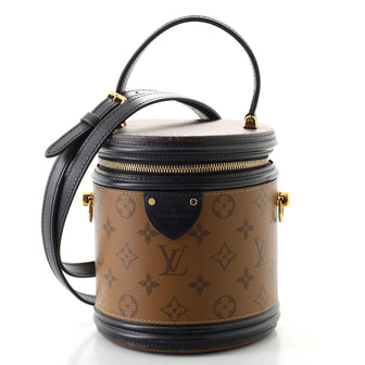 Louis Vuitton Cannes Handbag Reverse Monogram Canvas