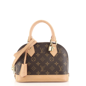 Louis Vuitton Alma Handbag Monogram Canvas BB