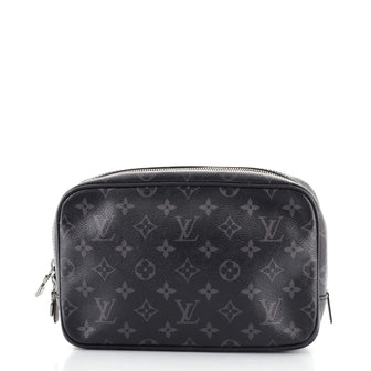 Louis Vuitton Toiletry Pouch Monogram Eclipse Canvas GM