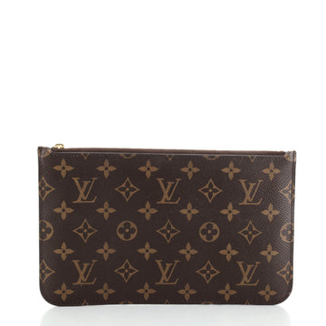 Louis Vuitton Neverfull Pochette Monogram Canvas Large