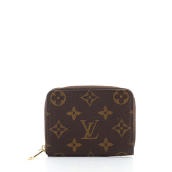 Louis Vuitton Zippy Coin Purse Monogram Canvas