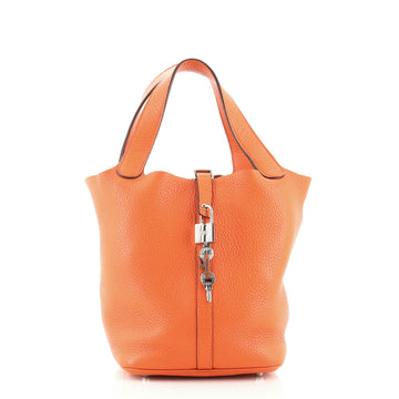 Hermes Picotin Lock Bag Clemence MM