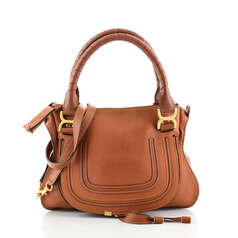 Chloe Marcie Satchel Leather Medium