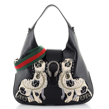 Gucci Dionysus Hobo Embroidered Leather Large