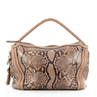 Gucci Bella Hobo Python Medium