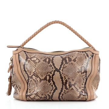Gucci Bella Hobo Python Medium