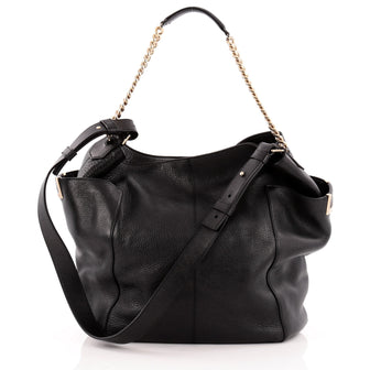 Jimmy Choo Anna Tote Leather