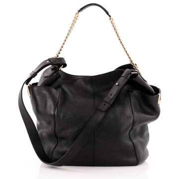 Jimmy Choo Anna Tote Leather