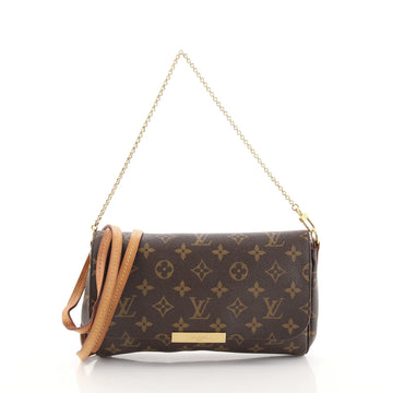 Louis Vuitton Favorite Handbag Monogram Canvas MM