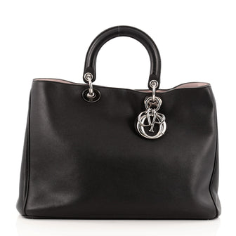 Christian Dior Diorissimo Tote Smooth Calfskin Large