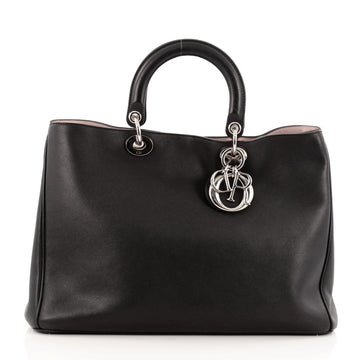 Christian Dior Diorissimo Tote Smooth Calfskin Large