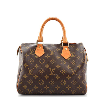 Louis Vuitton Speedy Handbag Monogram Canvas 25