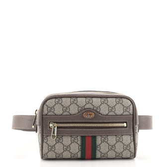 Gucci Ophidia Belt Bag GG Coated Canvas Small