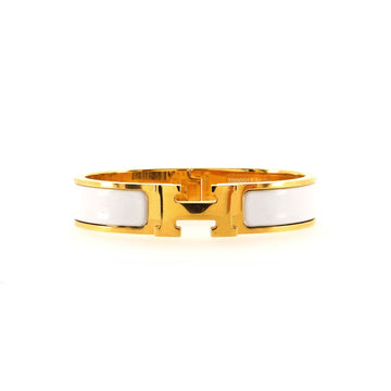 Hermes Clic H Bracelet Enamel Narrow