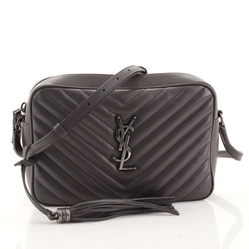 Saint Laurent Lou Camera Bag Matelasse Chevron Leather Small