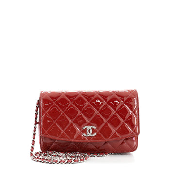 Chanel Brilliant Wallet on Chain Quilted Patent