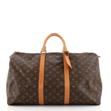 Louis Vuitton Keepall Bag Monogram Canvas 50