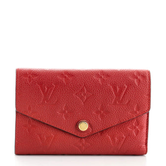 Louis Vuitton Compact Curieuse Wallet Monogram Empreinte Leather