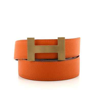 Hermes Quizz Reversible Belt Leather Medium