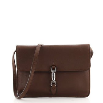 Gucci Jackie Soft Convertible Clutch Leather Mini