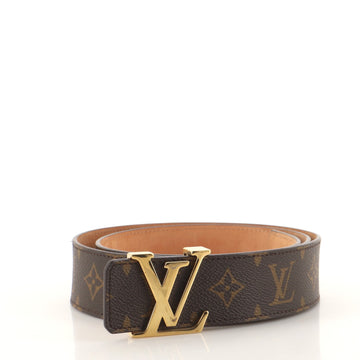 Louis Vuitton LV Initiales Belt Monogram Canvas Wide