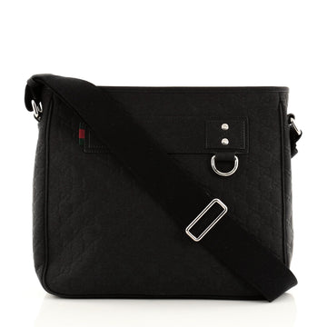 Gucci Messenger Bag Guccissima Rubber Large