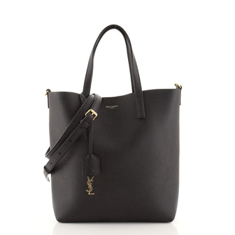 Saint Laurent Shopper Tote Leather Toy