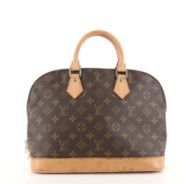 Louis Vuitton Vintage Alma Handbag Monogram Canvas PM