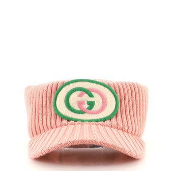 Gucci Logo Visor Knit Wool