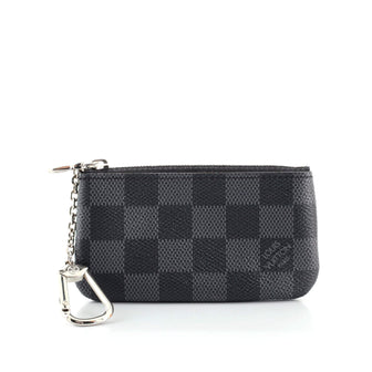 Louis Vuitton Key Pouch Damier Graphite