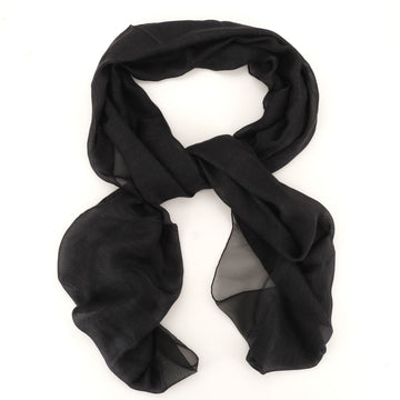 Chanel CC Logo Scarf Silk with Cashmere