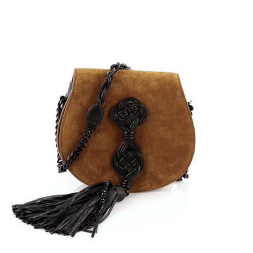 Saint Laurent Passementerie Crossbody Suede Small
