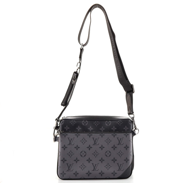 Black Louis Vuitton Monogram Eclipse Glaze Messenger Crossbody Bag –  Designer Revival