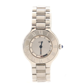 Cartier Must de Cartier 21 Watch Stainless Steel 28