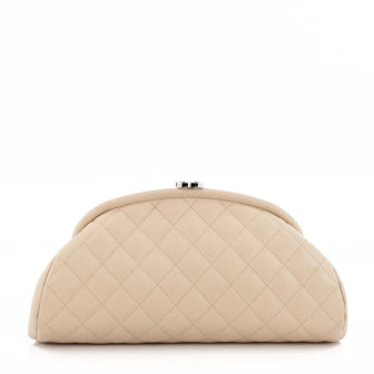 Chanel Timeless Clutch Quilted Caviar