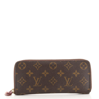 Louis Vuitton Clemence Wallet Monogram Canvas