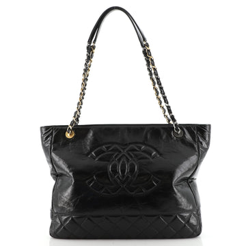 Chanel Paris-31 Rue Cambon Timeless CC Shopping Tote Quilted Shiny Aged Calfskin Medium