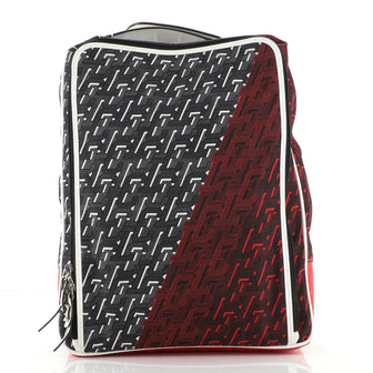 Christian Louboutin Hop'N Zip Backpack Printed Nylon