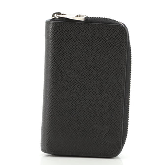 Louis Vuitton Zippy Coin Purse Taiga Leather Vertical