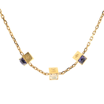 Louis Vuitton Gamble Short Necklace Metal with Crystal